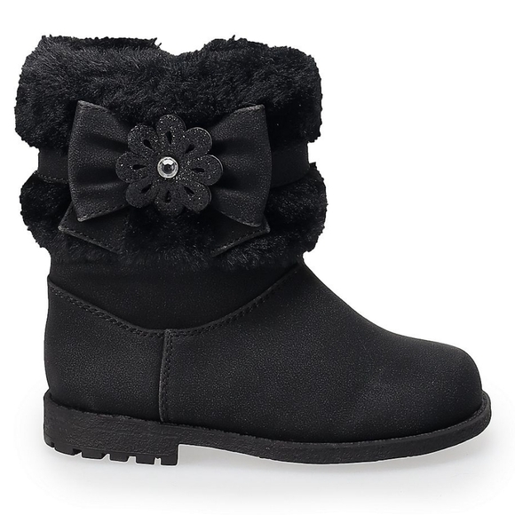 NIB Rachel Shoes Harmoni Girls' Winter Boots, Size 9 - Picture 3 of 9